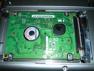 NEC Lavie LL910/6Dの内蔵HDD